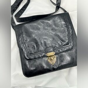 Mossimo Supply Co purse cross-body buckle strap in black